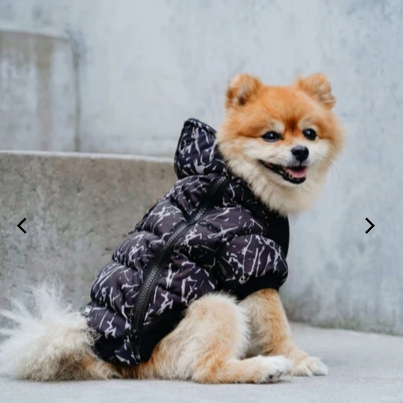 Canada Pooch Prism Puffer Jacket - Size 12 - Picture 5 of 7